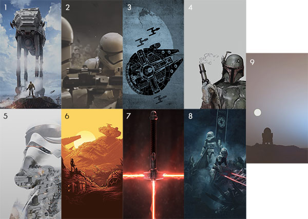 Personnalisez votre iPhone avec ces 9 incroyables fonds d’écran Star Wars