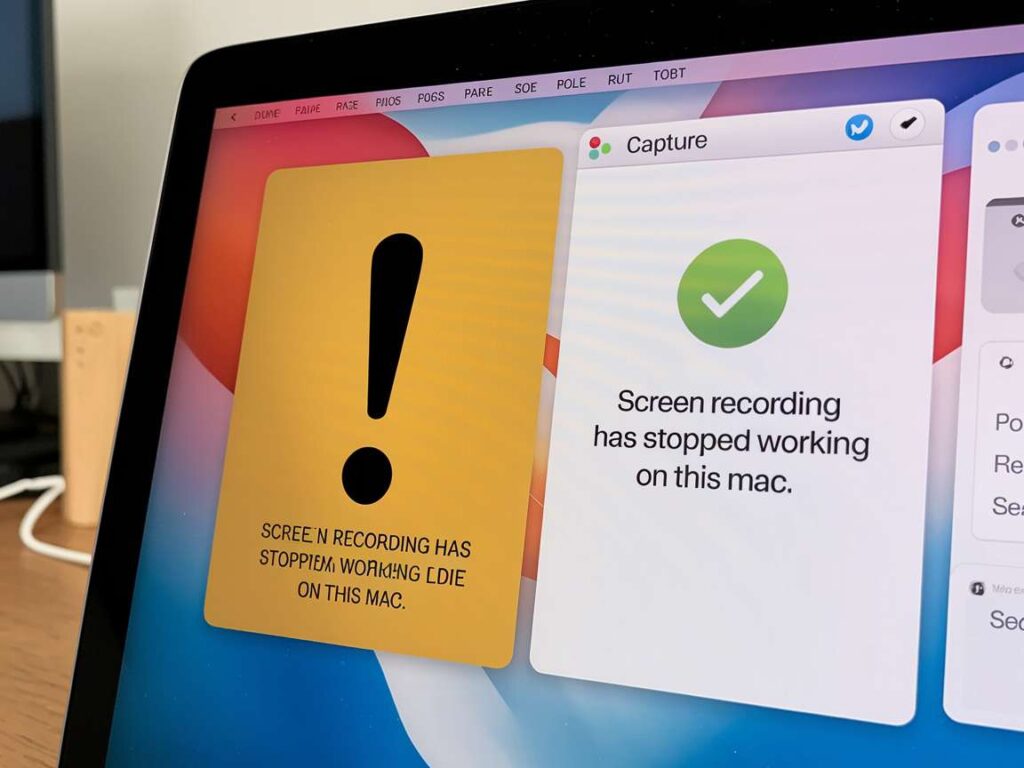 Pourquoi mon capture d’écran sur Mac ne fonctionne-t-elle plus et comment résoudre ce problème ?