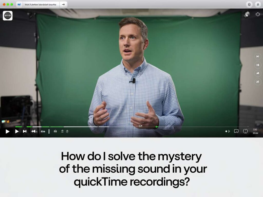 Comment résoudre le mystère du son manquant dans vos enregistrements d’écran QuickTime ?