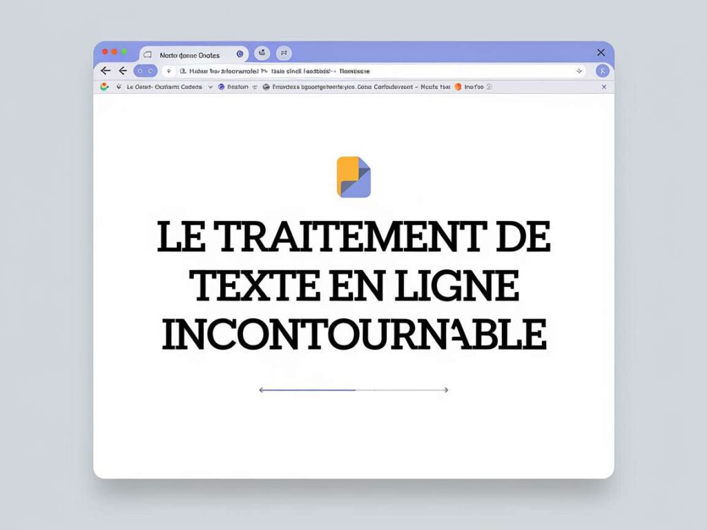 Google Docs : le traitement de texte en ligne incontournable