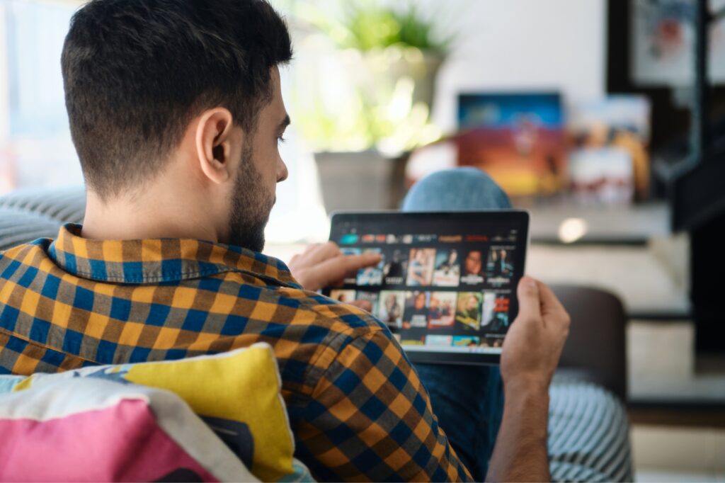 Image illustrant Illustration pour Netflix: le leader incontesté du streaming sur ipad dans le contexte de Illustration pour Netflix: le leader incontesté du streaming sur ipad