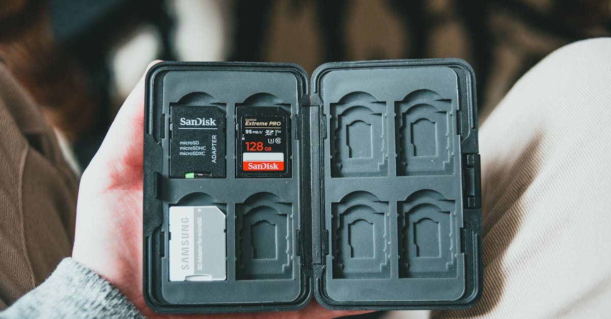 découvrez notre sélection de cartes sd de haute qualité, idéales pour stocker vos photos, vidéos et données essentielles. performantes et fiables, nos cartes sd s'adaptent à tous vos appareils pour une expérience de stockage optimale.