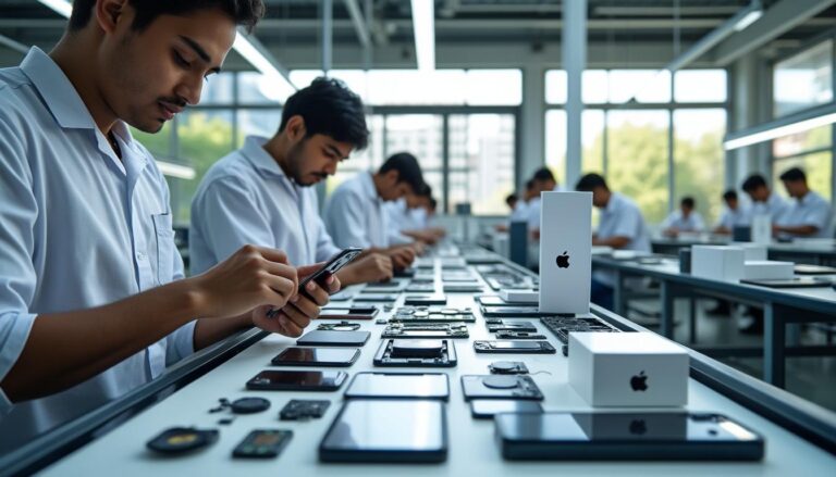 découvrez comment apple a pris les devants en établissant sa production d'iphones en inde, une décision stratégique qui a influencé les tarifs et renforcé sa position sur le marché. plongez dans les enjeux économiques et les conséquences de cette initiative audacieuse.