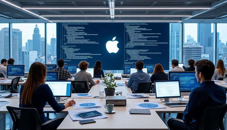 apple publie une mise à jour pour corriger la faille de sécurité cve-2025-43300, activement exploitée sur ios, ipados et macos. protégez vos appareils contre les attaques ciblées en installant cette correction essentielle.
