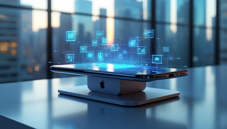 apple dévoile discrètement un effet holographique innovant sur les iphones, laissant entrevoir une nouvelle ère technologique et des fonctionnalités futuristes pour ses utilisateurs.