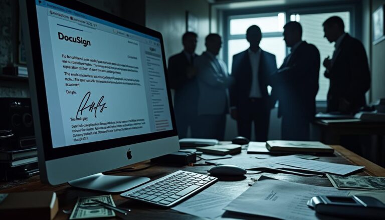 des fraudeurs utilisent de faux emails docusign pour diffuser des arnaques ciblant apple pay. découvrez comment repérer ces tentatives de phishing et protéger vos données personnelles contre ces escroqueries en ligne.