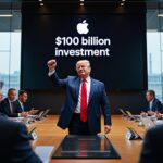 Donald Trump réussit à obtenir un engagement d'investissement de 100 milliards de dollars de la part d'Apple découvrez comment donald trump a réussi à obtenir un engagement d'investissement de 100 milliards de dollars de la part d'apple, renforçant ainsi les liens entre le gouvernement et le secteur technologique. une opportunité majeure pour l'économie américaine.