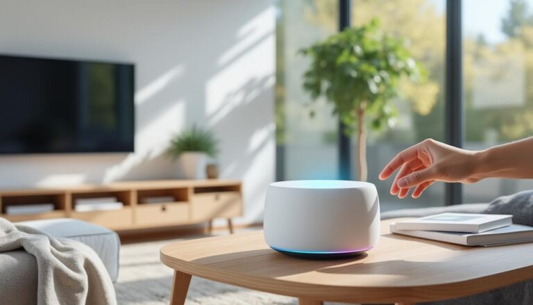 découvrez le haut-parleur intelligent de siri : profitez d’un assistant vocal performant pour contrôler votre maison, écouter de la musique et obtenir des réponses instantanées, simplement à la voix.
