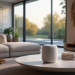 Le HomePod : L'enceinte intelligente qui transforme votre expérience audio à la maison découvrez comment le homepod révolutionne votre quotidien en offrant un son immersif, une intégration parfaite avec vos appareils apple et un contrôle vocal intelligent pour une expérience audio exceptionnelle à la maison.