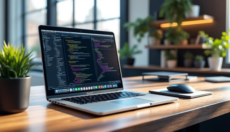 découvrez le macbook pro, l'ordinateur portable haute performance d'apple conçu pour répondre aux besoins des professionnels. profitez d'une puissance exceptionnelle, d'une autonomie longue durée et d'un design élégant.