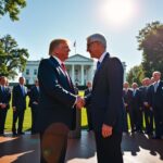 Les actions d'Apple grimpent de 5 % avant l'annonce d'un investissement entre Trump et Cook à la Maison Blanche découvrez comment les actions d'apple ont grimpé de 5 % en anticipation d'un investissement majeur annoncé par donald trump et tim cook à la maison blanche. un tournant économique qui pourrait transformer l'avenir d'apple.