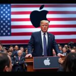 Trump annonce un investissement supplémentaire de 100 milliards de dollars d'Apple aux États-Unis dans une déclaration marquante, trump révèle qu'apple s'engage à investir 100 milliards de dollars supplémentaires aux états-unis, renforçant ainsi l'économie locale et créant des milliers d'emplois. découvrez les implications de cette décision pour l'avenir technologique et économique du pays.