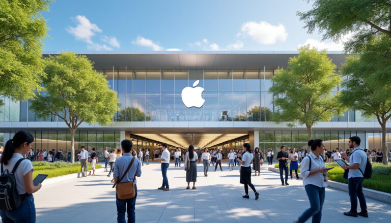 apple consolide sa présence dans la silicon valley en acquérant le campus de sunnyvale, une opération stratégique s’inscrivant dans une série d’achats immobiliers totalisant plus de 800 millions de dollars.