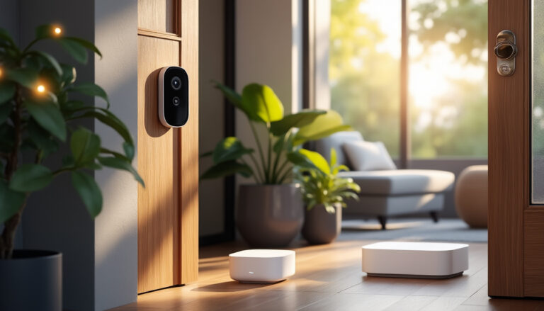 découvrez la nouvelle caméra de sonnette g400 d'aqara, compatible homekit, offrant sécurité et contrôle à distance. présentation du hub matter m200 pour une maison connectée et intelligente.