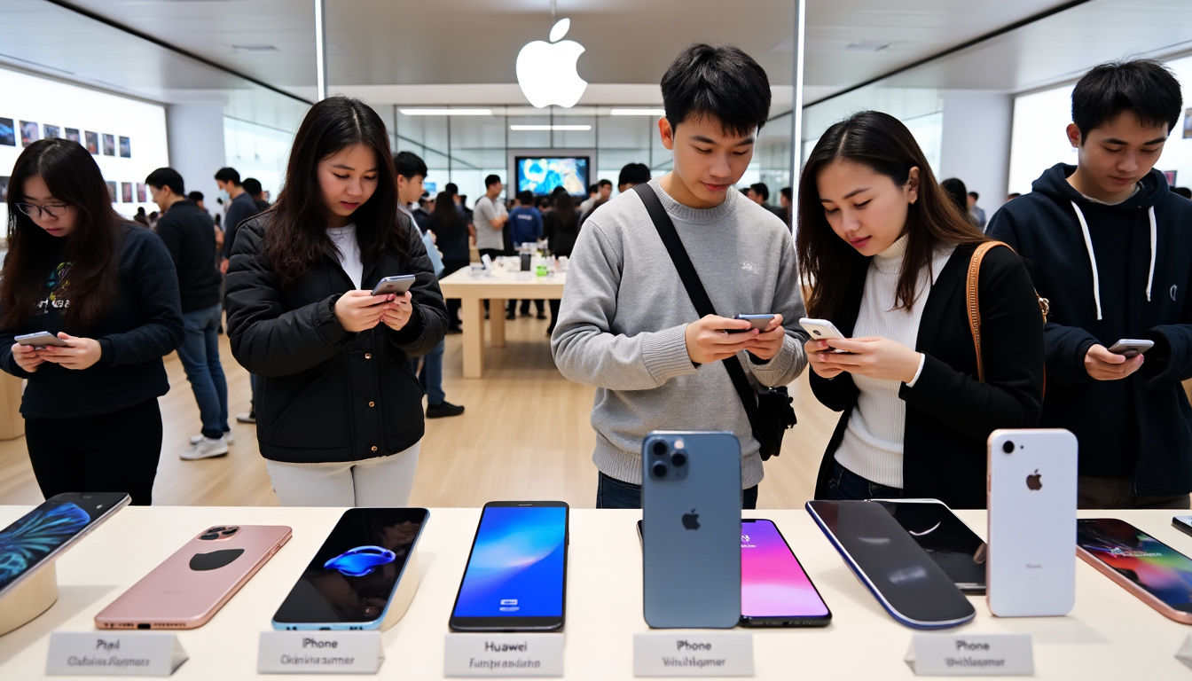découvrez comment la perte d'influence d'apple en chine impacte les stratégies des multinationales et redéfinit la concurrence sur le marché technologique chinois.