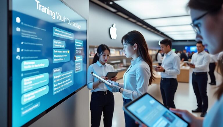 découvrez comment le chatbot asa d'apple révolutionne la formation des équipes de vente grâce à une expérience interactive, personnalisée et efficace, optimisant ainsi leurs compétences et leur performance.