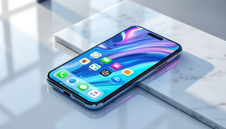 découvrez les retours des utilisateurs sur ios 26 : son nouveau design en verre liquide modifie l’apparence des icônes d’applications, désormais inclinées pour une interface innovante.