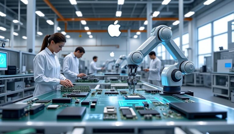 découvrez comment apple impose à ses fournisseurs l'adoption de la robotique pour améliorer l’efficacité et la qualité de fabrication. analyse des enjeux, avantages et impacts de cette nouvelle directive sur la chaîne d’approvisionnement.