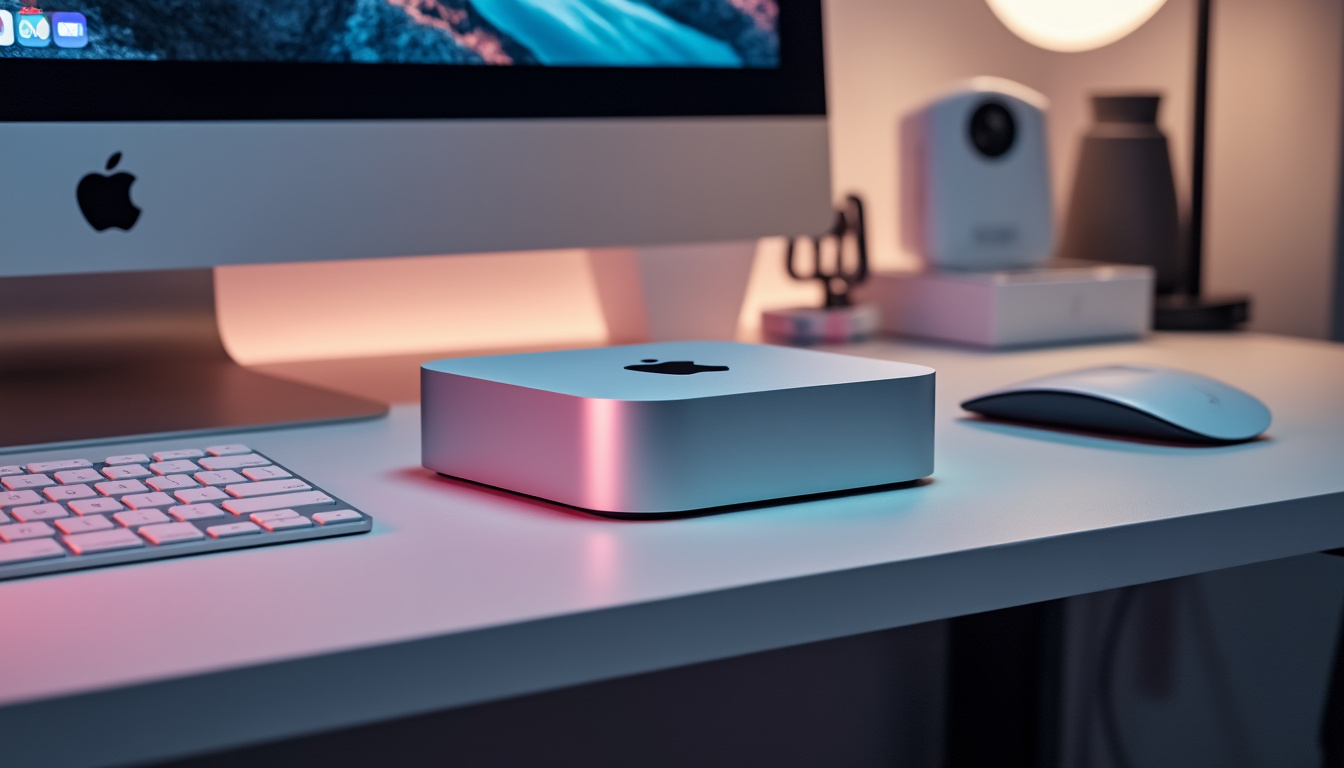 profitez du week-end des soldes amazon avec le mac mini m4 d'apple à seulement 499 $. ne manquez pas cette offre exceptionnelle pour un ordinateur performant à prix réduit !