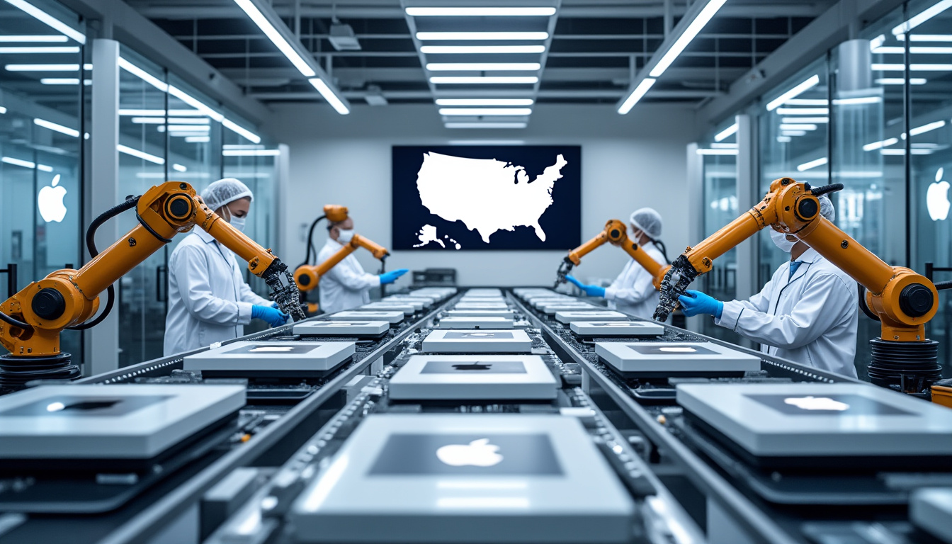 tim cook affirme que l'expansion de la fabrication d'apple aux états-unis créera un effet domino bénéfique sur l'économie, l'innovation locale et la création d'emplois. découvrez les enjeux de cette décision stratégique.
