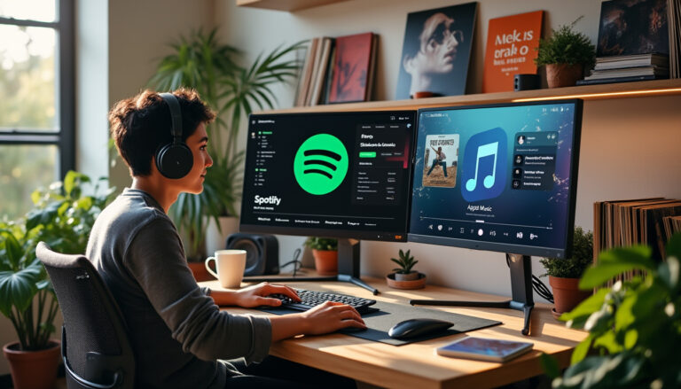 transférez facilement vos chansons préférées de spotify vers apple music en quelques clics. suivez notre guide pour profiter de votre musique sans limites, quel que soit le service utilisé.