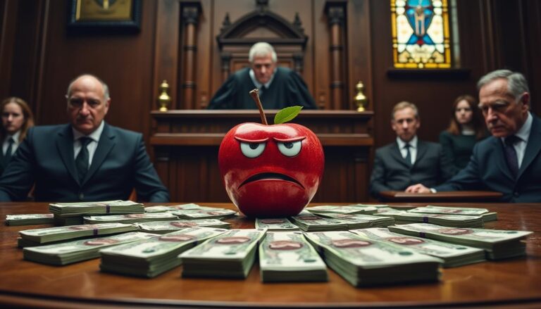 Apple Condamné au Royaume-Uni : Pertes de 1,5 milliard £ suite à un procès antitrust sur les frais de l’App Store apple a été condamné à verser 1,5 milliard de livres au royaume-uni après un procès antitrust lié aux frais imposés sur l'app store. découvrez les conséquences de cette décision majeure pour le géant technologique.