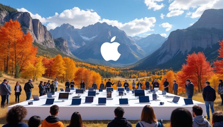 apple surprend le public en organisant un événement unique au colorado pour dévoiler ses nouveautés matérielles. découvrez les innovations et annonces majeures de la marque à la pomme lors de ce rendez-vous exceptionnel.