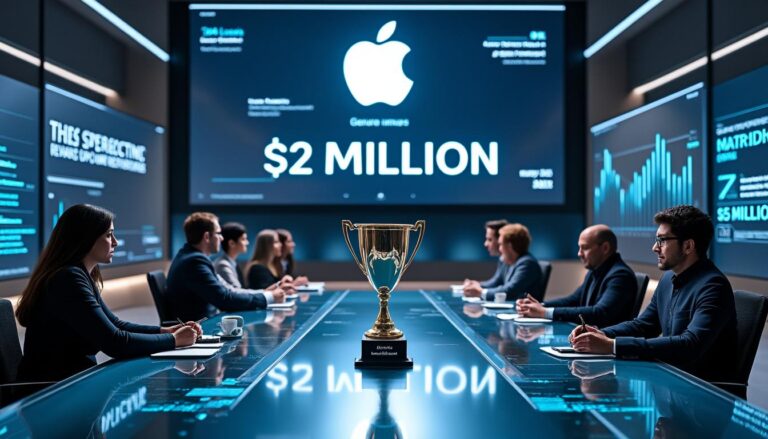 apple augmente sa récompense maximale à 2 millions de dollars pour la découverte de failles de sécurité, avec des primes exceptionnelles pouvant aller jusqu'à 5 millions de dollars afin de renforcer la protection de ses utilisateurs.