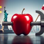 Apple, pris en étau entre les États-Unis et la Chine, s'engage à investir dans les deux puissances économiques découvrez comment apple navigue entre les tensions des états-unis et de la chine, en poursuivant ses investissements majeurs dans ces deux puissances économiques rivales.