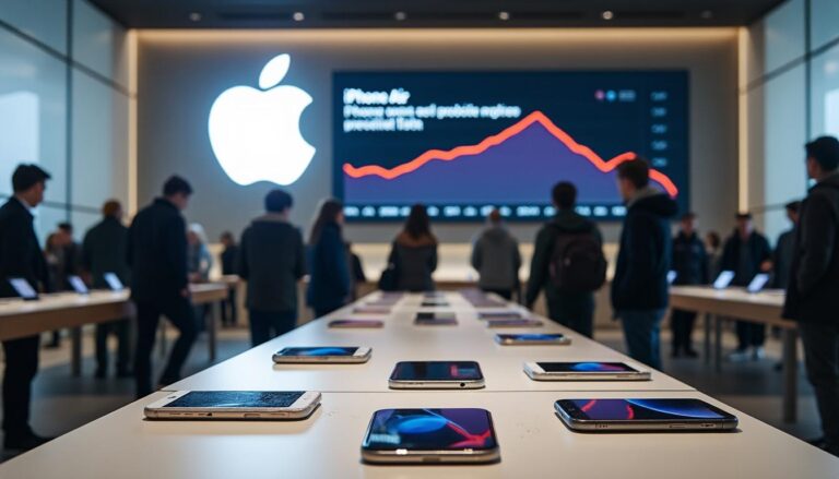 apple réduit fortement la production de l'iphone air face à une demande jugée quasi inexistante, selon un nouveau rapport basé sur une récente enquête de marché. découvrez les raisons de ce recul inattendu.