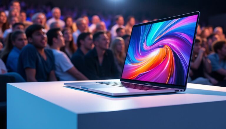 découvrez le nouveau macbook pro m5 d’apple : performances révolutionnaires, puissance extrême et innovations technologiques. restez informé des dernières nouveautés apple !