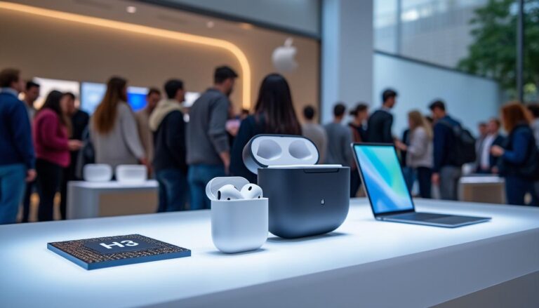 découvrez comment apple s'apprête à révolutionner l'audio avec la sortie imminente des nouveaux airpods pro, airpods 5 et de la puce h3 innovante, promettant performances et fonctionnalités avancées.