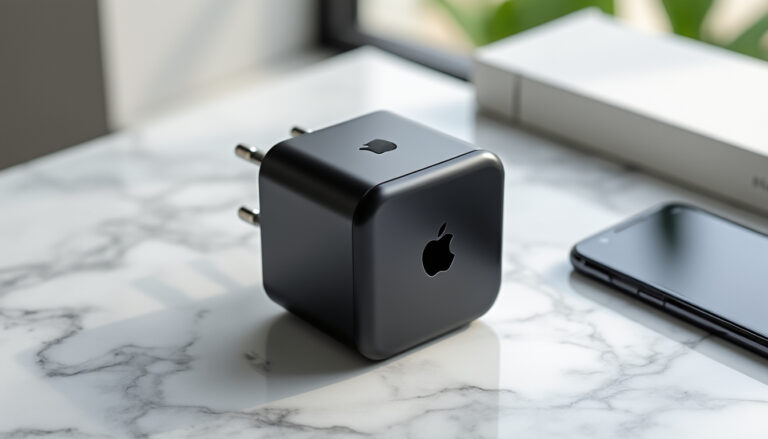 explorez les fonctionnalités innovantes de l'adaptateur secteur 40w d'apple : puissance optimale, compatibilité élargie et design élégant pour recharger vos appareils rapidement et en toute sécurité.
