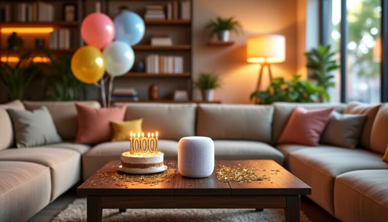 découvrez comment le homepod 2 célèbre son 1 000ème jour d'existence. retour sur son évolution, ses principales fonctionnalités et l'impact de l'enceinte connectée d'apple depuis son lancement.