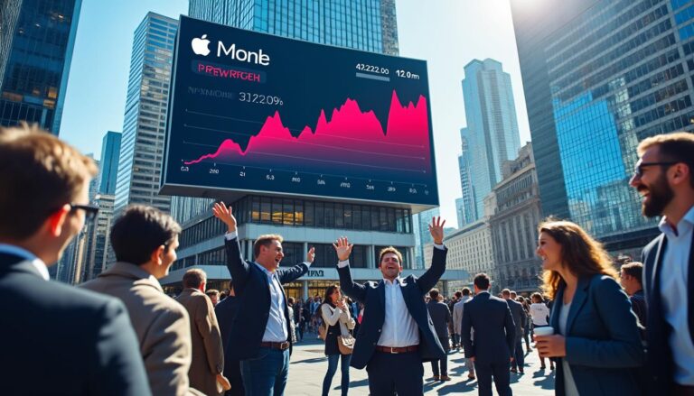 découvrez comment le cours de l'action apple vient d'atteindre un niveau record historique et les facteurs qui ont contribué à cette hausse exceptionnelle sur les marchés financiers.