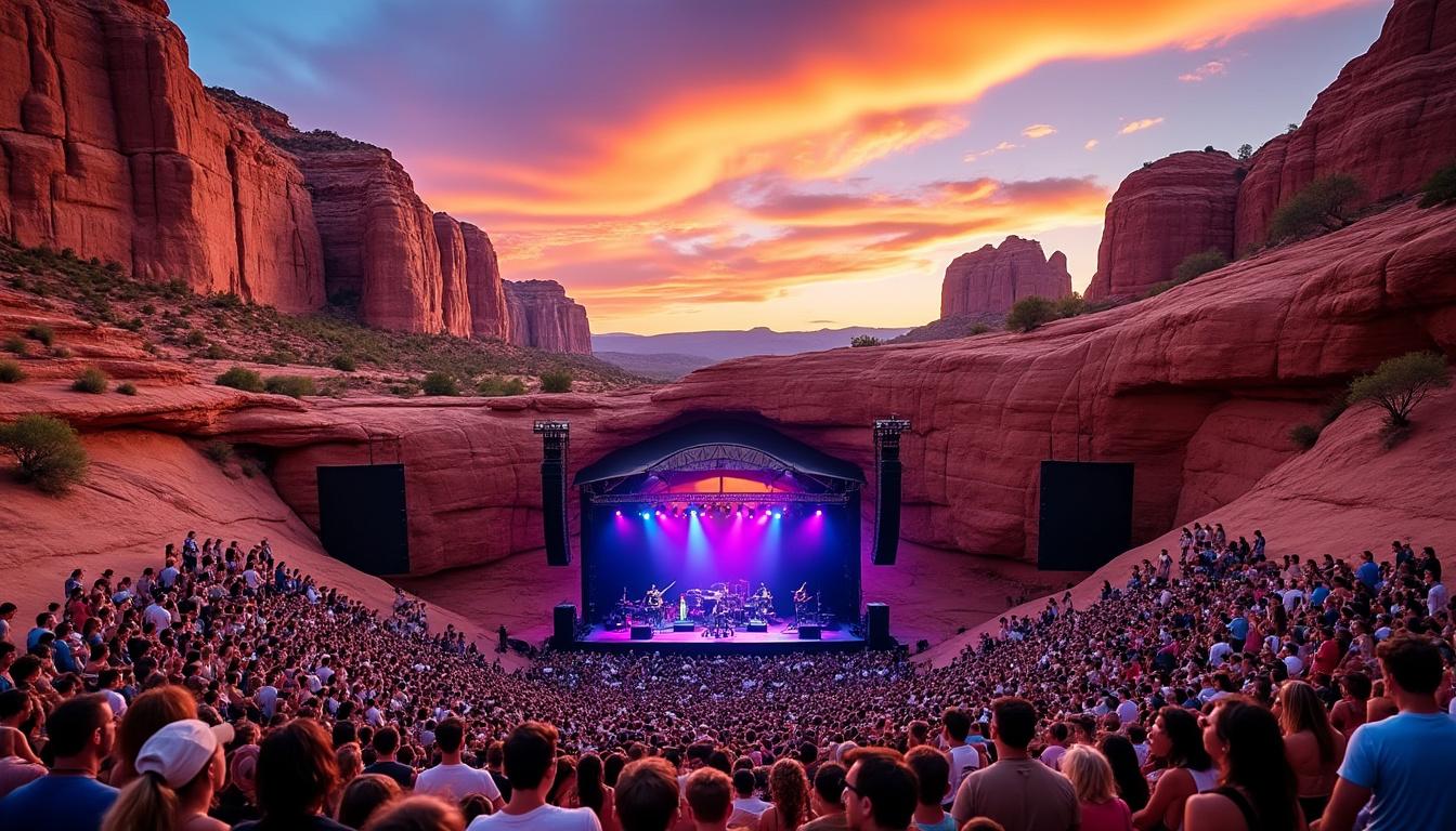 vivez l'expérience magique des concerts de gracie abrams aux red rocks grâce à la diffusion en direct exclusive sur apple music. profitez de performances envoûtantes et plongez au cœur de l'événement musical incontournable de l'année.