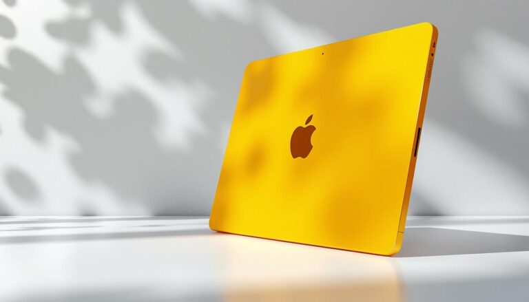 L’iPad jaune de 11 pouces d’Apple est actuellement en promotion à seulement 300 dollars ! profitez de la promotion exceptionnelle sur l'ipad jaune d'apple 11 pouces, disponible à seulement 300 dollars ! découvrez une tablette performante au design éclatant à prix réduit. offre limitée, ne manquez pas cette occasion.
