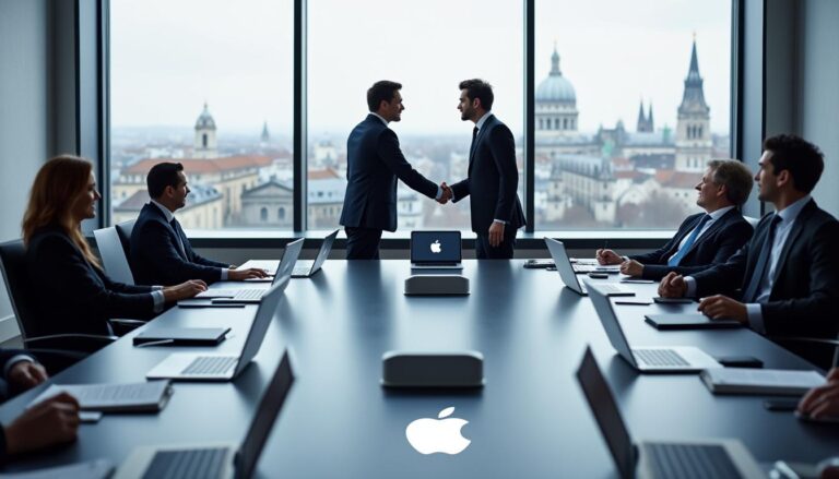 meta et apple seraient proches de finaliser un accord majeur qui pourrait transformer le paysage des affaires en europe. découvrez les enjeux et les implications de ce partenariat stratégique.