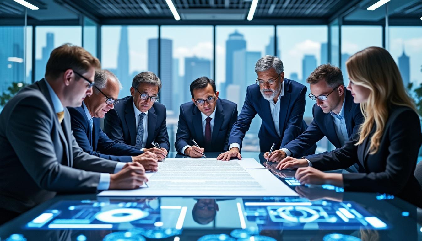 découvrez pourquoi plus de 800 figures emblématiques, dont steve wozniak et richard branson, exigent l'interdiction du développement de la superintelligence artificielle, alertant sur ses dangers et ses impacts potentiels sur la société.