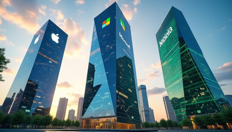 découvrez comment investir dès 1 $ dans les actions apple, microsoft et nvidia, les géants valorisés à plus de 4 000 milliards de dollars, et profitez de leur croissance exceptionnelle.