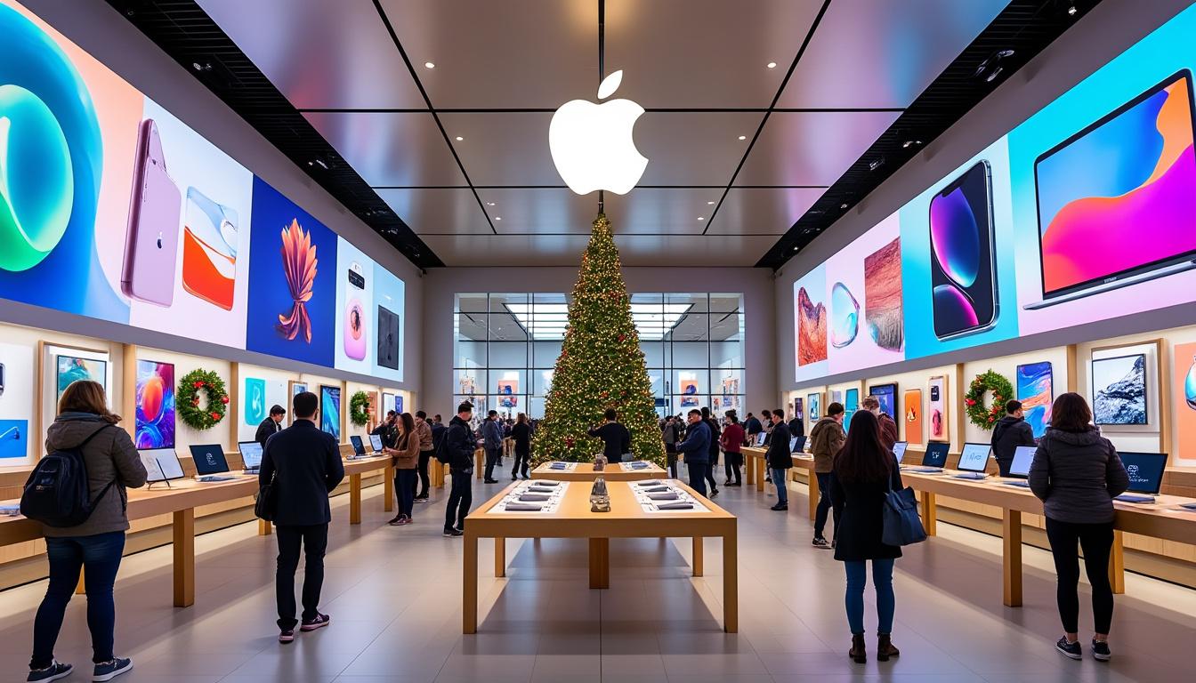 découvrez comment l'action apple, mise en avant par investor's business daily (ibd), se prépare stratégiquement avant la saison des fêtes pour optimiser ses performances.