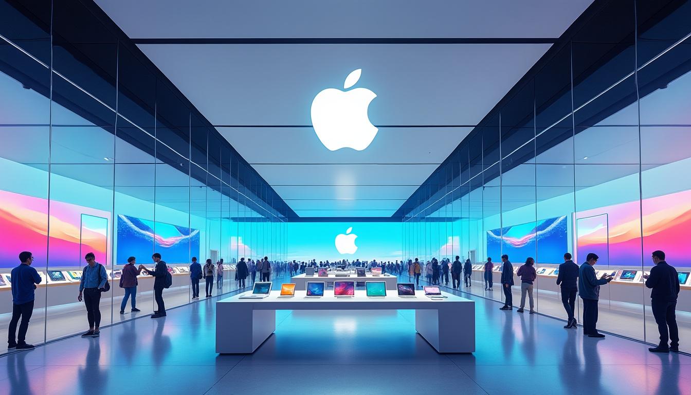 apple fête son 50e anniversaire avec un trimestre exceptionnel, réalisant près de 140 milliards de dollars de chiffre d'affaires. découvrez comment la marque à la pomme continue de battre des records et d'innover après un demi-siècle d'existence.