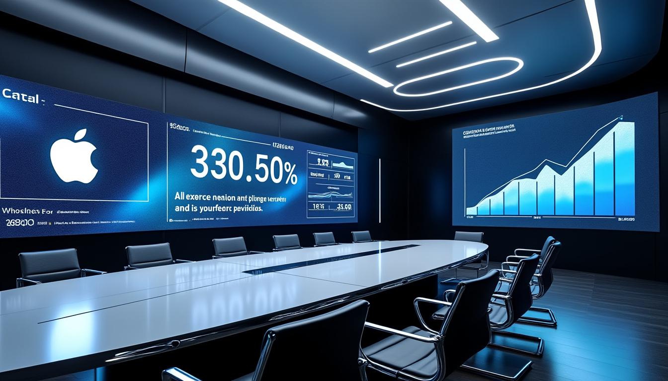 découvrez comment apple s'apprête à fêter son 50e anniversaire avec un trimestre record avoisinant les 140 milliards de dollars. plongez dans les secrets de cette réussite exceptionnelle et l'impact sur l'industrie technologique.