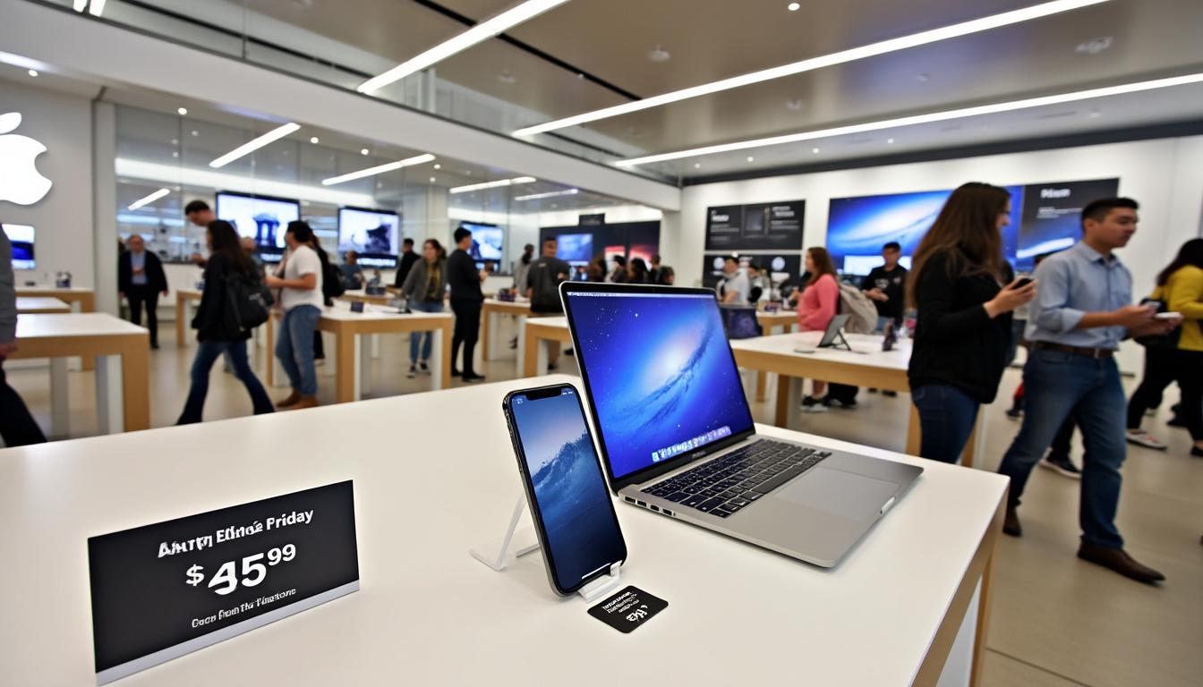 découvrez 9 offres incroyables sur les produits apple qui prouvent que le black friday 2025 débute déjà. profitez d'économies exclusives avant tout le monde sur iphone, macbook, airpods et plus.