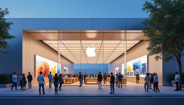 découvrez le nouveau concept innovant de l'apple store à long island, ouvrant ses portes ce mois-ci pour une expérience unique et immersive.
