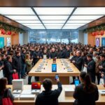 Les actions d'Apple montent grâce à des prévisions optimistes sur les ventes d'iPhone pendant les fêtes, apaisant les inquiétudes liées à l'approvisionnement. les actions apple progressent après des prévisions positives sur les ventes d'iphone durant les fêtes, dissipant les craintes concernant l'approvisionnement. découvrez comment la marque rassure les investisseurs malgré les défis du secteur.