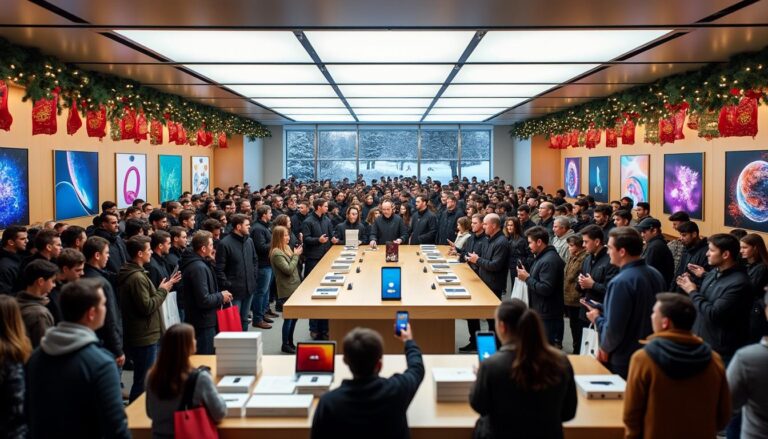 les actions apple progressent après des prévisions positives sur les ventes d'iphone durant les fêtes, dissipant les craintes concernant l'approvisionnement. découvrez comment la marque rassure les investisseurs malgré les défis du secteur.