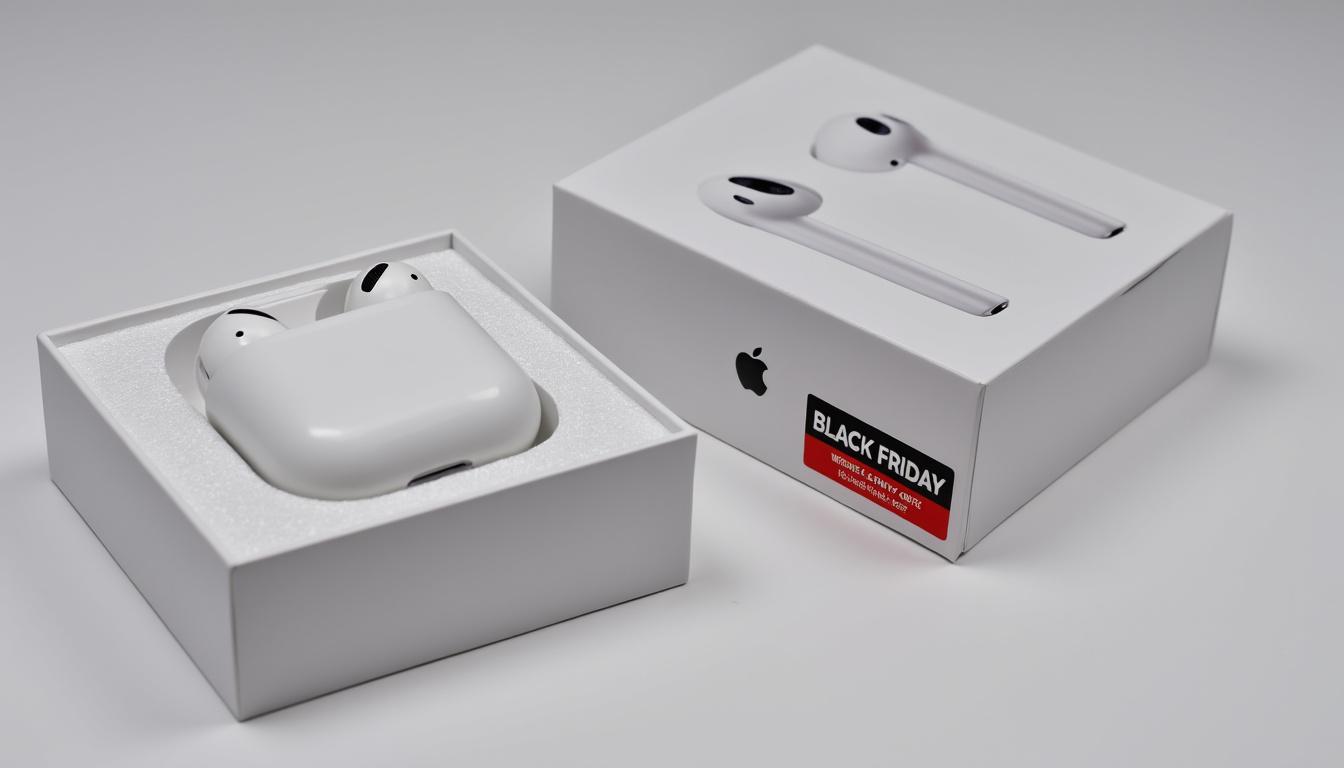 profitez des offres black friday apple avec les airpods 4 à seulement 85 $. découvrez cette opportunité exceptionnelle pour améliorer votre expérience audio à prix réduit !