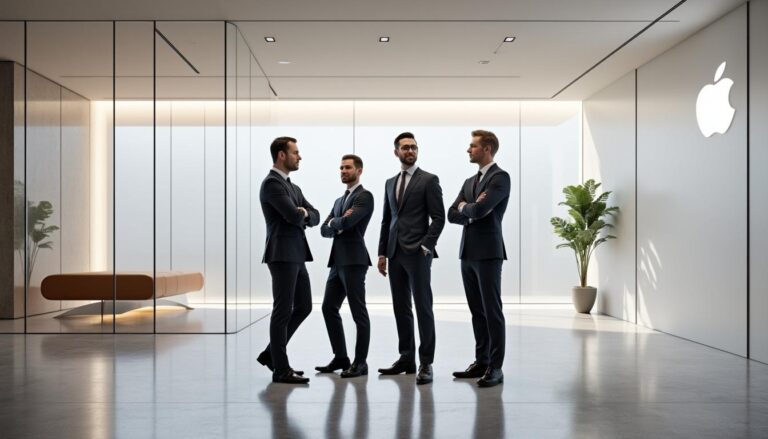 découvrez les quatre principaux prétendants chez apple qui pourraient succéder à tim cook à la tête de l'entreprise et imaginer l'avenir de la firme technologique.