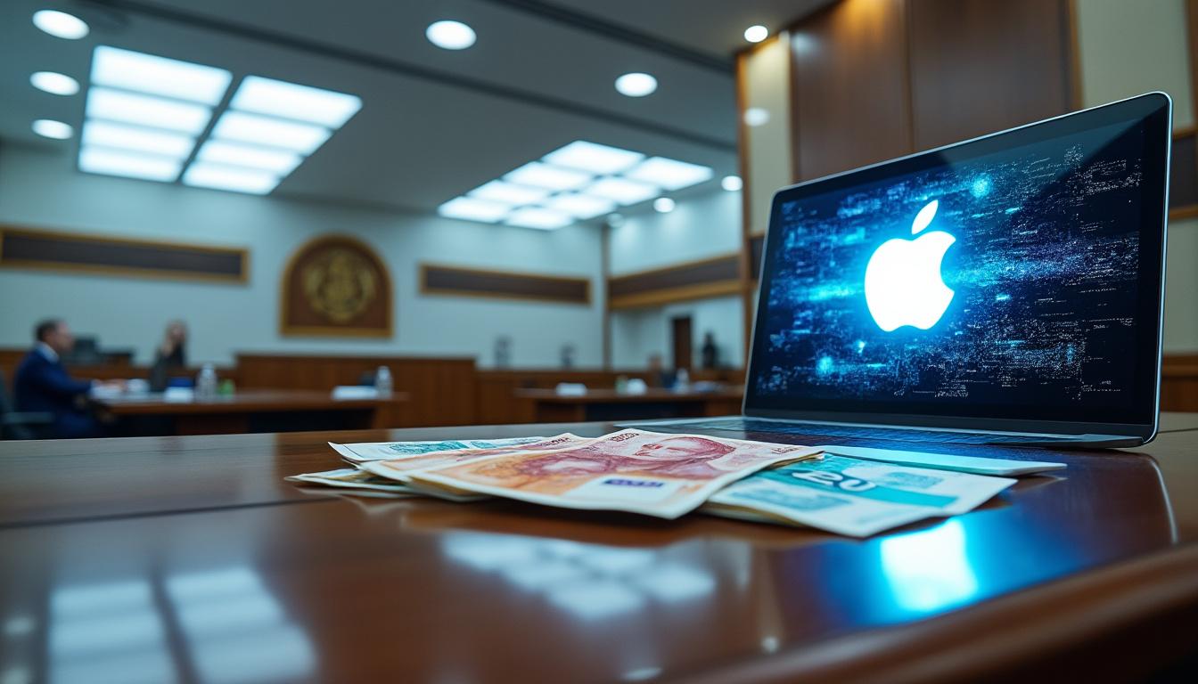 apple conteste une amende de 1,5 milliard de livres pour surfacturation présumée des clients au royaume-uni, mettant en cause la décision judiciaire récente.